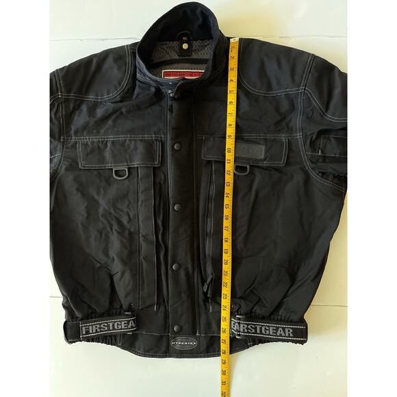Firstgear Kenya Motorcycle Jacket Mens XL Black Waterproof Padded Touring Gear - Picture 7 of 12